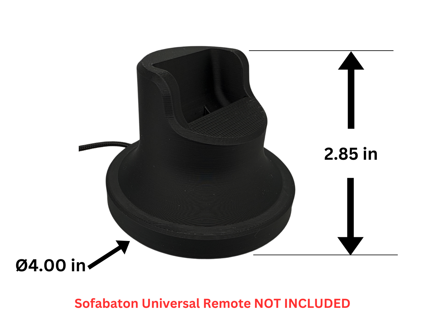 Charging Stand Cradle Dock Compatible with Sofabaton X1 and X1S Magnetic USB to USB-C Universal Remote Holder