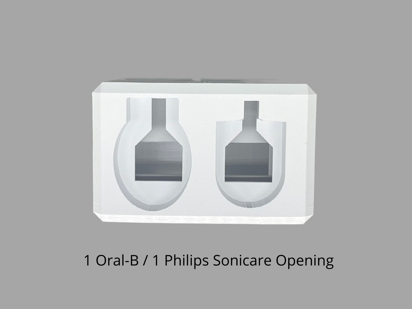 Electric toothbrush holder charger storage Oral-B Philips Sonicare Countertop Bathroom USB Power