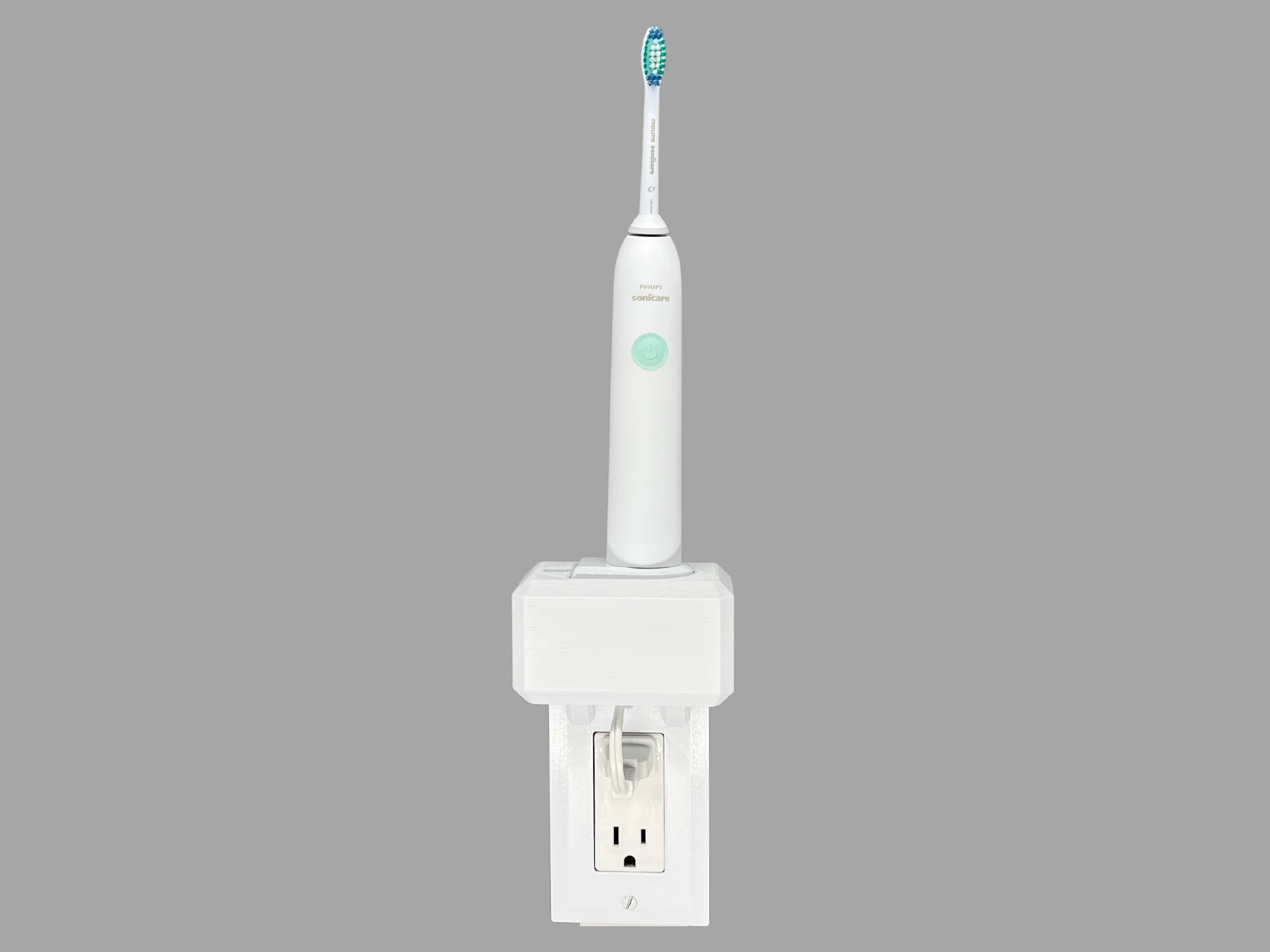 Electric Toothbrush Holder, Wall Mount, Philips Sonicare, 1 to 4 Charg