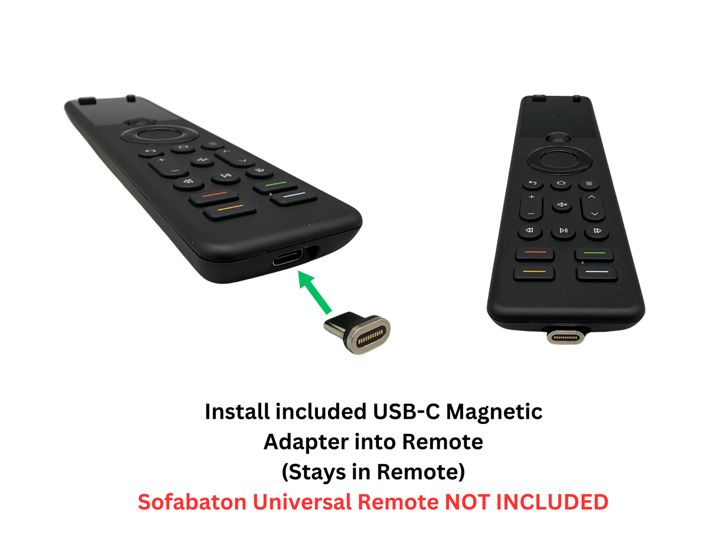 Charging Stand Cradle Dock Compatible with Sofabaton X1 and X1S Magnetic USB to USB-C Universal Remote Holder