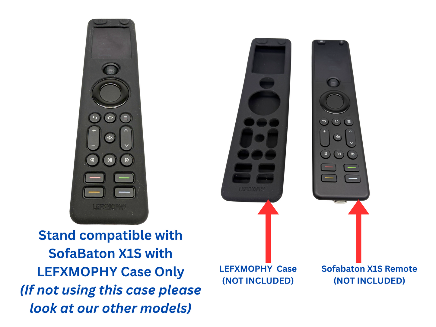 Charging Stand Cradle Dock Compatible with Sofabaton X1 and X1S Magnetic USB to USB-C Universal Remote Holder