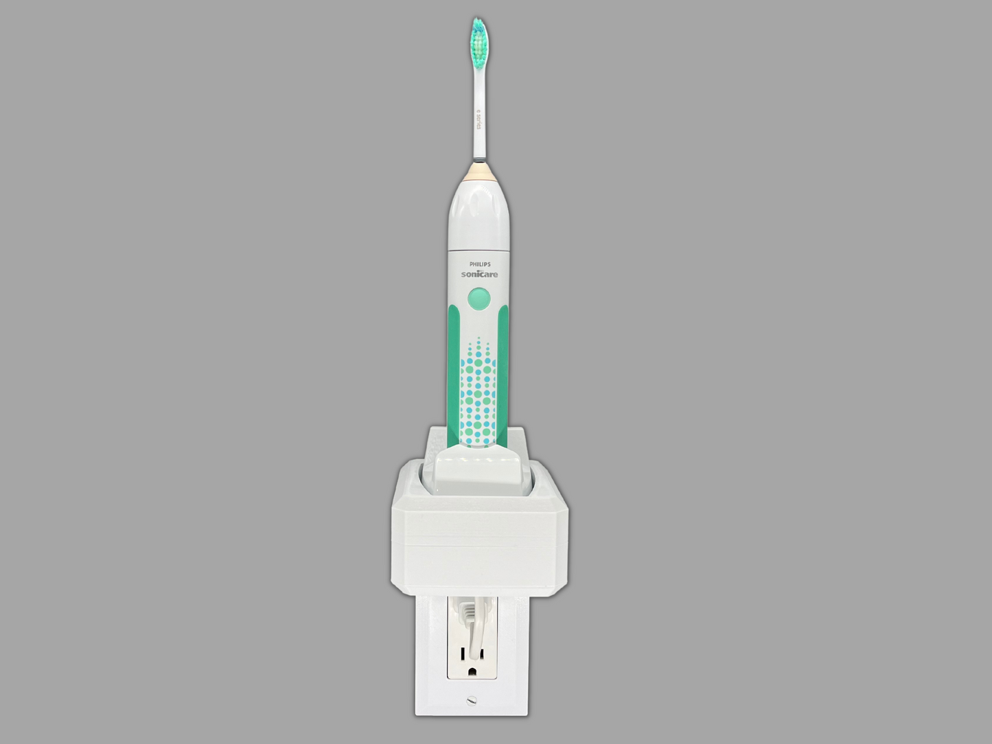 Electric Toothbrush Holder, Wall Mount, Philips Sonicare E-Series, 1 to 2 Chargers
