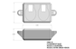 Electric Toothbrush Holder, Oral-B, Sonicare, 2x, Bathroom Countertop, Brush Head
