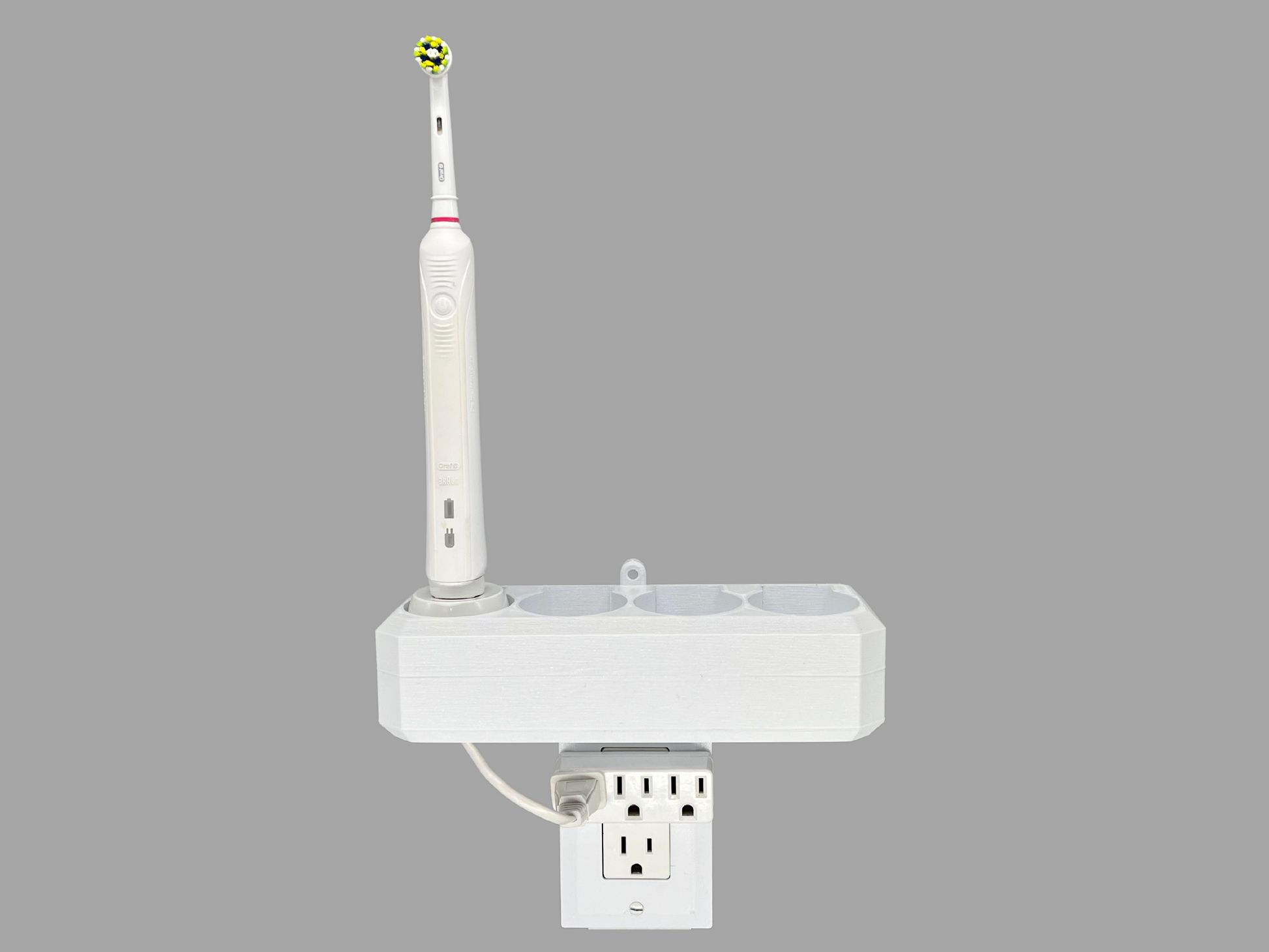Electric Toothbrush Holder Wall Mount Oral B 1 to 4 Chargers