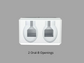 Electric toothbrush holder charger storage Oral-B Philips Sonicare Countertop Bathroom USB Power