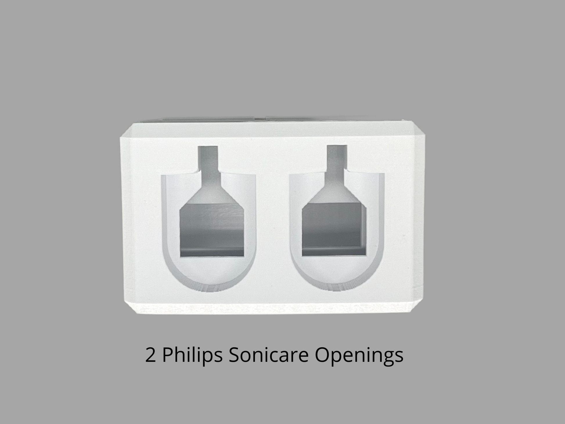 Electric toothbrush holder charger storage Oral-B Philips Sonicare Countertop Bathroom USB Power