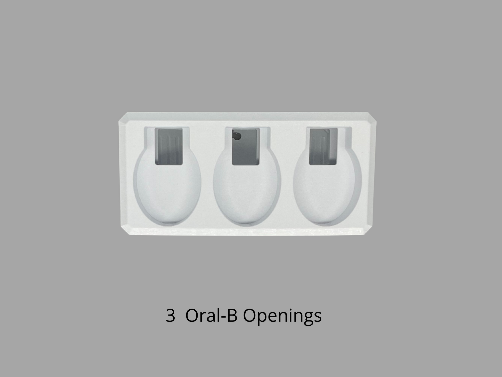 Electric toothbrush holder charger storage Oral-B Philips Sonicare Countertop Bathroom USB Power