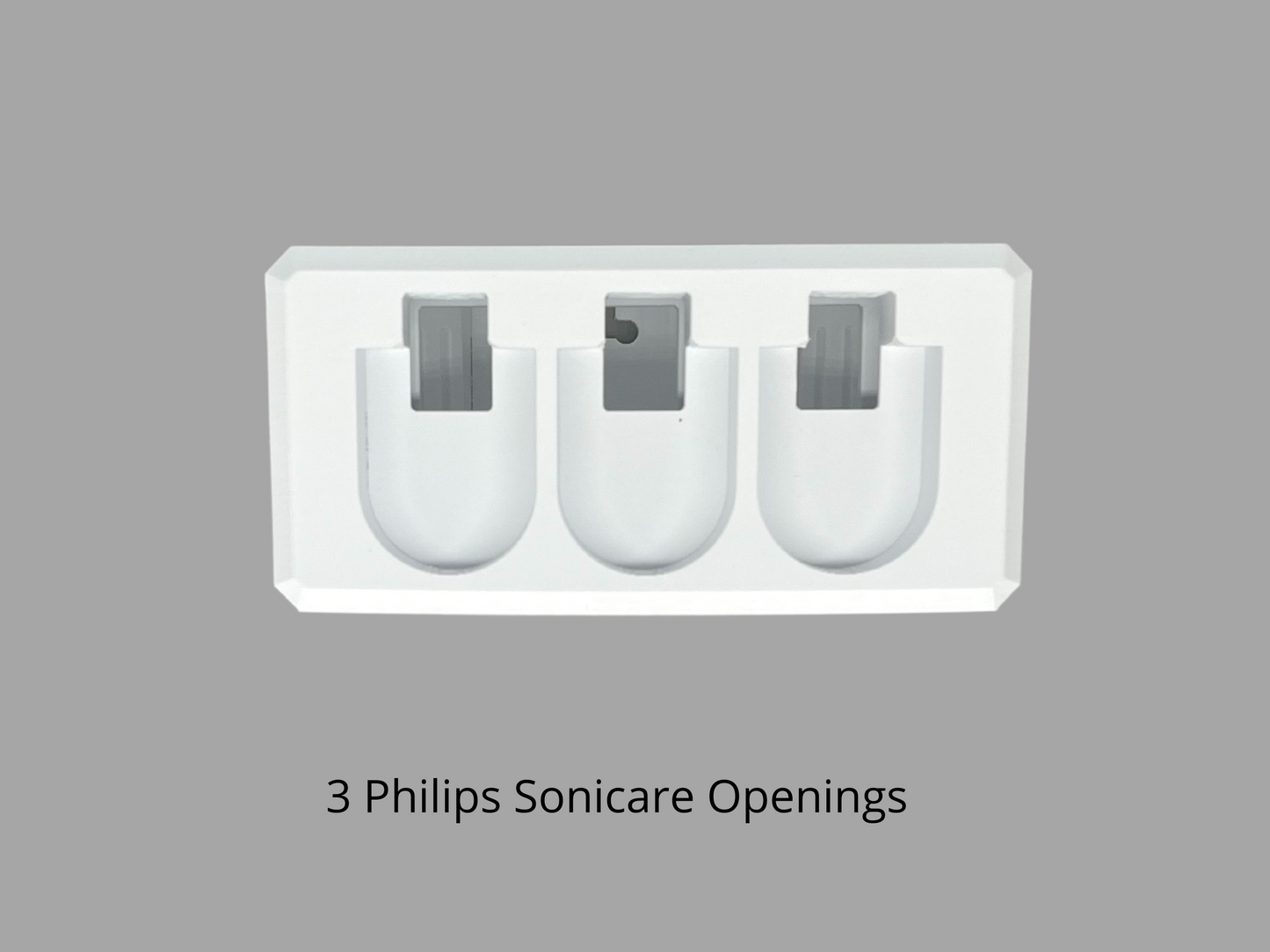 Electric toothbrush holder charger storage Oral-B Philips Sonicare Countertop Bathroom USB Power