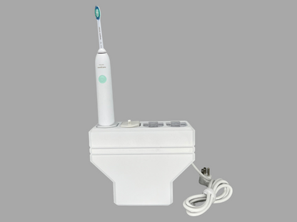 Electric toothbrush holder charger storage Oral-B Philips Sonicare Countertop Bathroom USB Power