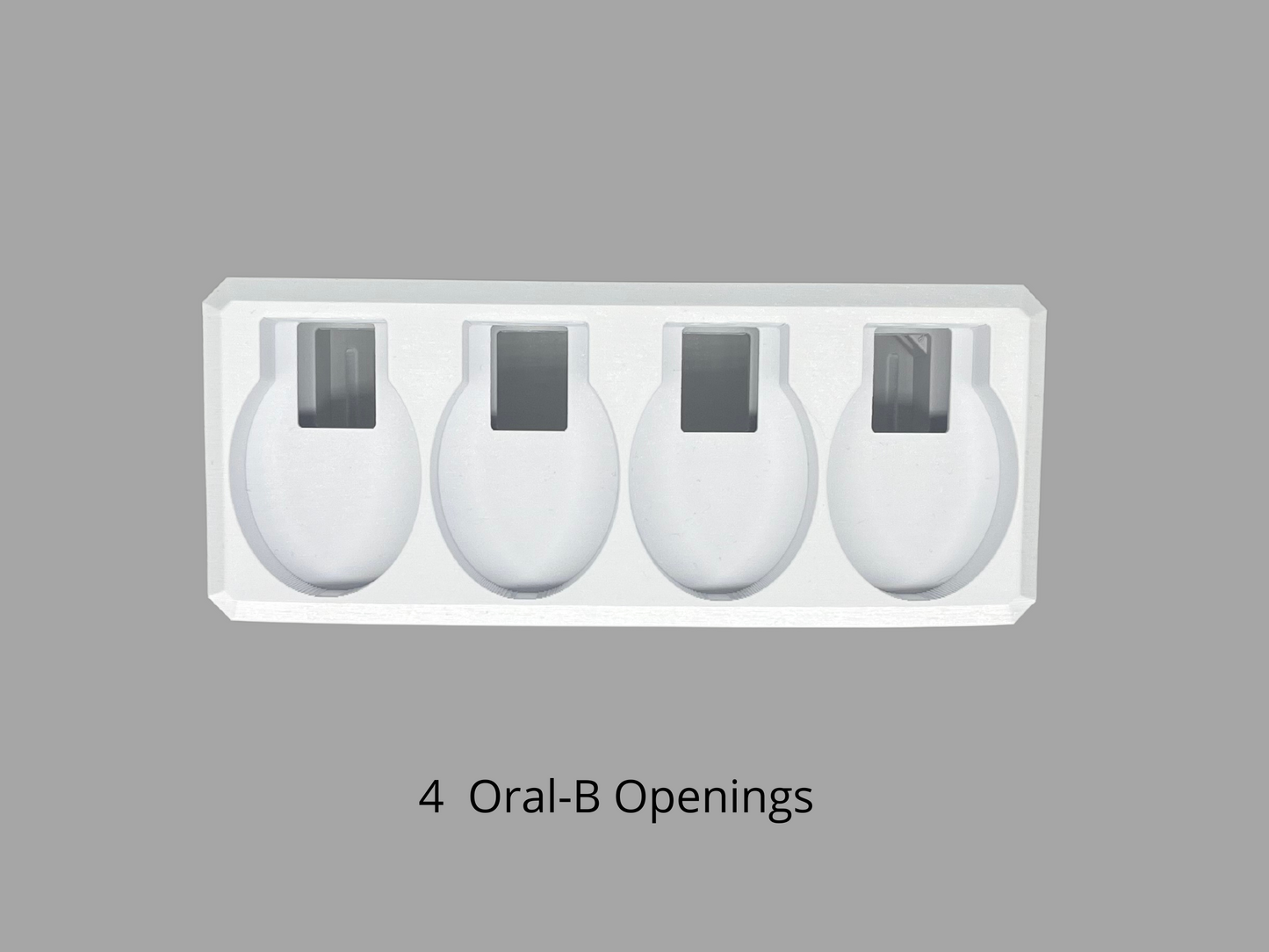 Electric toothbrush holder charger storage Oral-B Philips Sonicare Countertop Bathroom USB Power